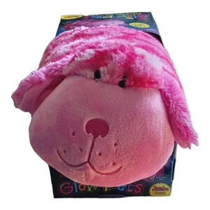 Pillow glow pets pink camo dog jumbo